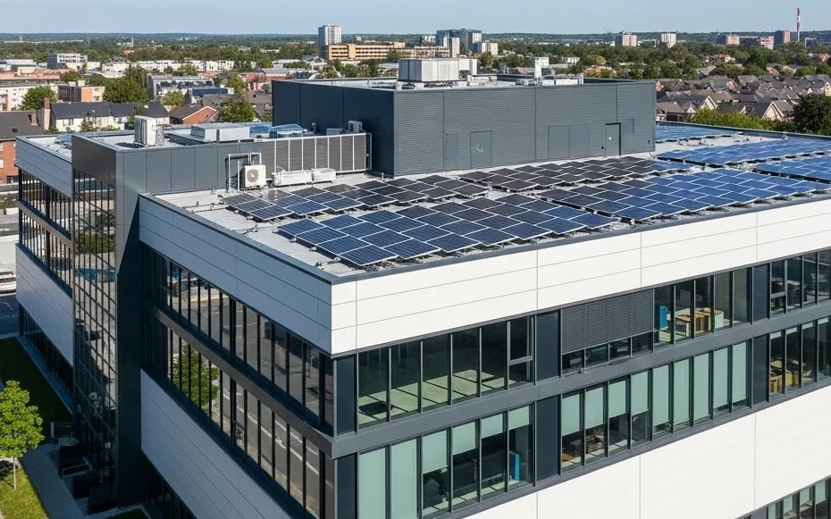 panneaux photovoltaïques pour entreprises